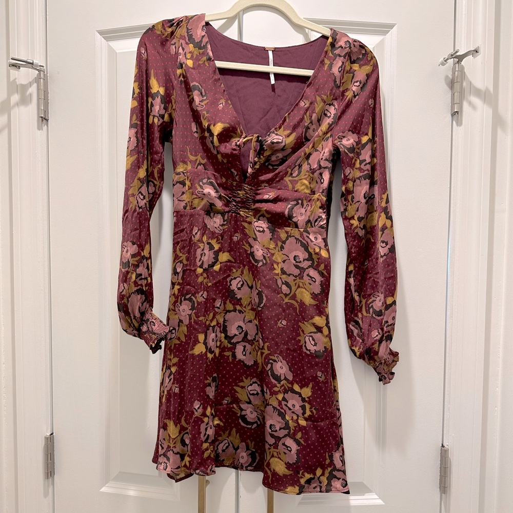 Free People Maroon Mini
